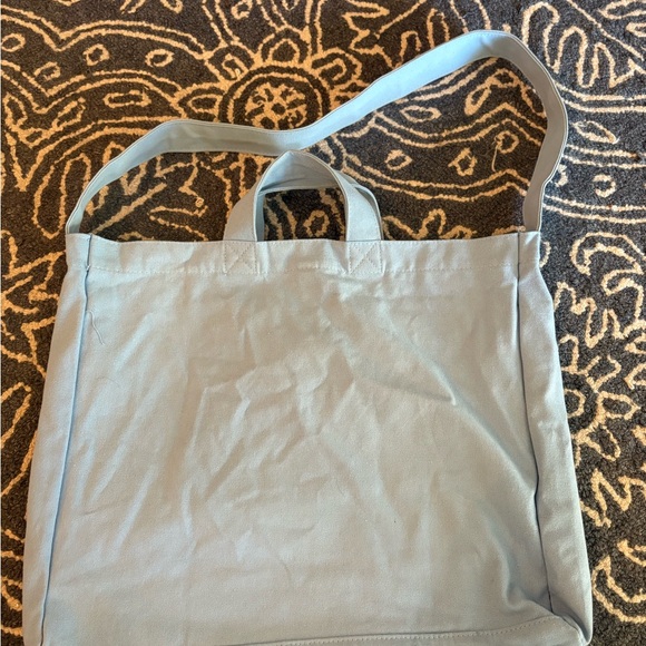 Blue Tote Bag with Strap - Picture 5 of 6